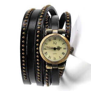 Genuine Leather Quartz Watch/Artisan made strap